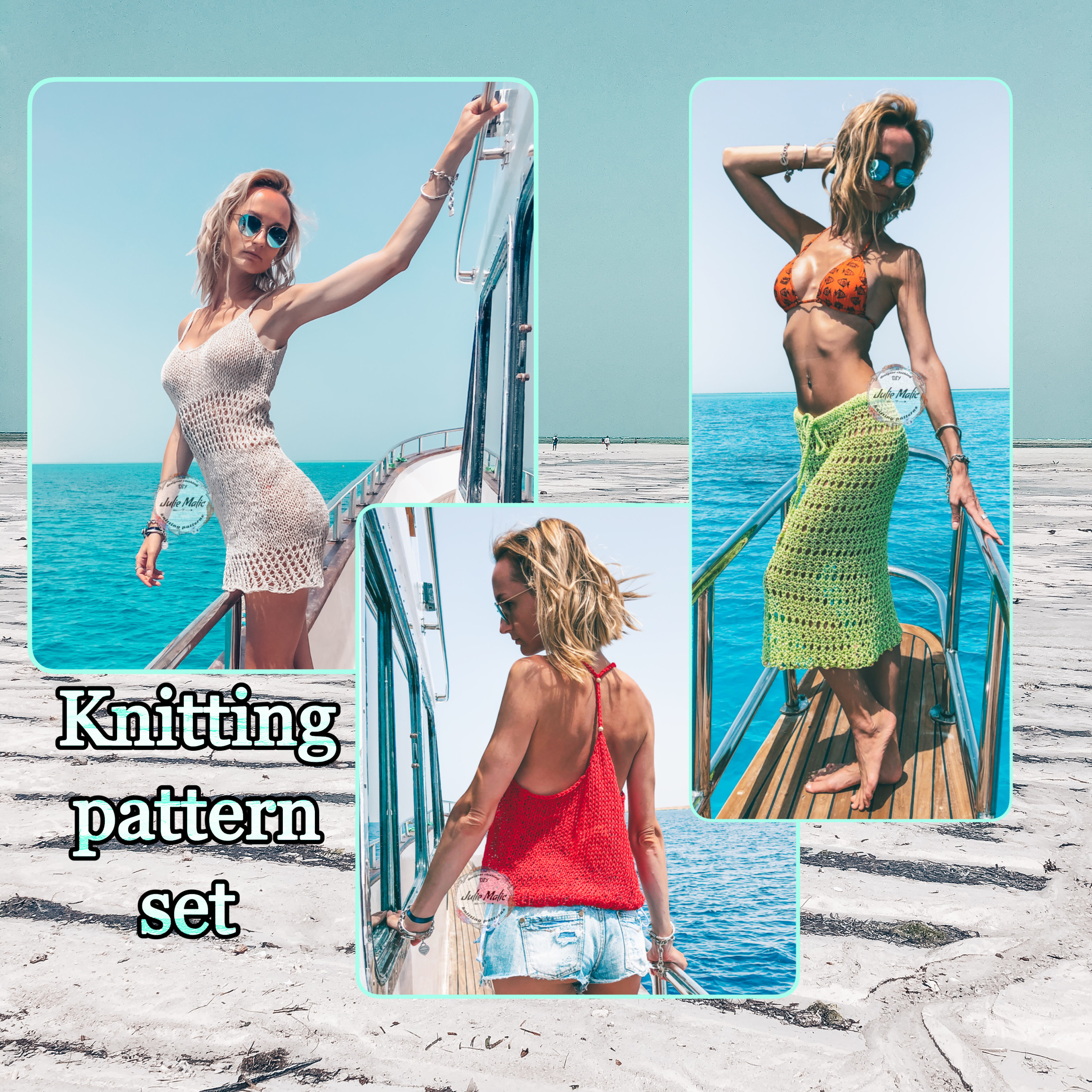 pattern set of 3 beachwear, set of patterns, knitting patterns sets, special offer, patterns for sale, knitting pattern, pdf knitting pattern, knit pattern, knitting tutorial, knitting instruction, step by step pattern, easy knitting pattern, knitting for beginners, beach top pattern, beach cover up pattern, sexy top knit pattern, sheer top pattern, hand knitting, knitting inspiration, diy knitting pattern, aesthetic clothing, beach cover up, beige sheer top, bikini top, bohemian clothing, bohemian gypsy top, bohemian white top, bohemian chic, boho clothing, boho crop top, cheeky bikini, cotton tunic women, country tank top, crochet top, cropped blouse, festival clothing women, festival outfit, fishnet top, beach long sleeve crop top, fishnet longsleeve, fishnet shirt, goa top, gypsy top, hand knit top, hand knitted top, hippie clothes women, hippie clothing, hippie shirt, knitted crop top, loose fit top, loose knit top, mesh crop top, minimalist top, organic cotton top, see through top, sexy festival top, sheer crop top, tie dye top, tribal clothing, tribal crop top, tribal gypsy top, white boho top, white sheer top, woven top, ombré sweater, summer pullover, summer sweater, hot sweater, summer outfit, sexy sheer clothing, colorful longsleeve, multicolored summer blouse, hand dyed top, beach outfit, resort clothing, vacation fashion, summer fashion clothing, knitted fashion, beige beach top, turquoise longsleeve, brown sheer top, nude top women, purple top, orange top, bright top, tank top knitting pattern, women's top pattern, summer tank top, knit pattern, easy knitting pattern, knitting tutorial, knitting instruction, pdf pattern for beginners, pdf pattern for instant download, sheer top pattern, sexy beach tops, knitted clothing, bohemian clothing, hand knitted top, hand knitting for beginners, see through tank top, boho knit tank top, beach cover up, handmade clothing, fishnet top, mesh tank top, summer outfit ideas, beach outfit, how to knit, basic top pattern, loose knit tank tops pattern, chunky knit clothing, knitting inspiration, diy knitting tutorial, step by step pattern, 21th birthday gift for her, halter top, bohemian gypsy top, boho clothing, boho crop top, country tank top, crochet tank top, festival outfit, halter neck top, hand knitted, hand knit tank top, knitted tank top, lace halter top, mesh crop top, minimalist top, open back top, off shoulder top, blue summer top, organic tank top, semi sheer top, sexy top, sheer crop top, tribal clothing, woven top, women knitted top, cotton tank top, wide straps with buttons, handmade tank top, linen tank top, natural linen clothing, loose fit top, linen tunic, linen shirt women, straps with rivets, beige sheer top, knit minimalist top, Hand knitted tops, wide straps mesh top, Womens sexy tank top, Women semi sheer top, tank dress knitting pattern, sheer dresses pattern, summer dress knit pattern, women's tunic easy knitting pattern, boho mini dress knitting tutorial, mesh dress knitting instruction, see through dress pdf pattern for beginners, pdf pattern for instant download, sexy dress pattern, beach cover up, knitted clothing, bohemian clothing, hand knitted tunics, hand knitting for beginners, boho knit tank dress, handmade clothing, fishnet dress, summer outfit ideas, beach outfit, how to knit, beach transparent dress pattern, loose knit dress pattern, chunky knit clothing, knitting inspiration, diy knitting tutorial, step by step pattern, 21th birthday gift for her, halter dress, bohemian gypsy dress, boho clothing, boho mini dress, country outfit, festival outfit, halter neck dress, hand knitted, hand knit sexy dress, knitted summer tunics, lace dress, open back dress, off shoulder dress, white summer dress, organic cotton dress, semi sheer clothes, tribal clothing, asymmetrical tunic