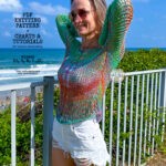 womens summer mesh sweater easy knitting pattern for beginners, lace cropped top quick knit pattern, beach cover up top knitting tutorial, boho crop top hand knitting, sexy sheer top diy gifts, bohemian style clothing handmade for yourself, hand knitted longsleeve top knitting patterns, knit long sleeve top written knit pattern, see through sweater knitting chart, transparent sweater knitting inspiration, aesthetic top fashion, beach coverups hand knitting ideas, bohemian gypsy top knitting pattern, festival outfit diy crafts, fishnet top, net top, hippie clothes women hand made, loose knit sweater, organic cotton top, sexy swimwear, swimsuit cover ups, tropical swimwear, open knit sweater, light knit sweater, sexy chunky sweater